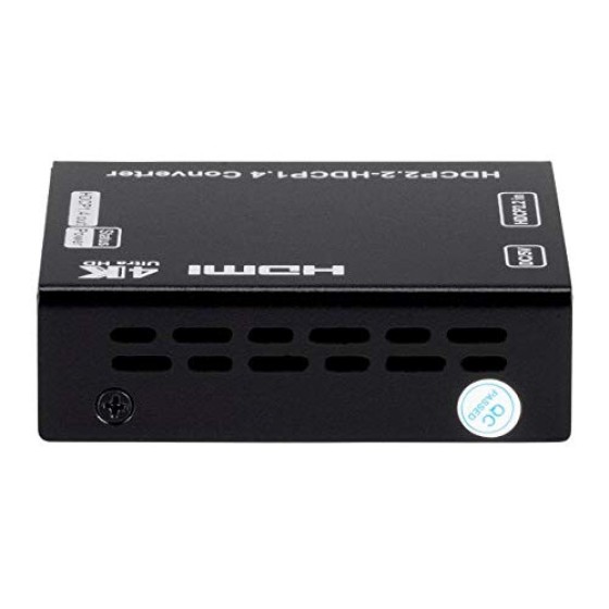 Blackbird 4K Pro HDCP Converter - 2.2 to 1.4, supports 4K@60Hz, Deep Color, DTS-HD Master Audio, Dolby TrueHD, LPCM, Plug and Play, Portable.